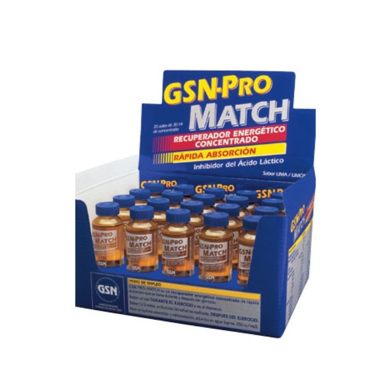 Comprar online GSN PRO MATCH 20 Viales de GSN