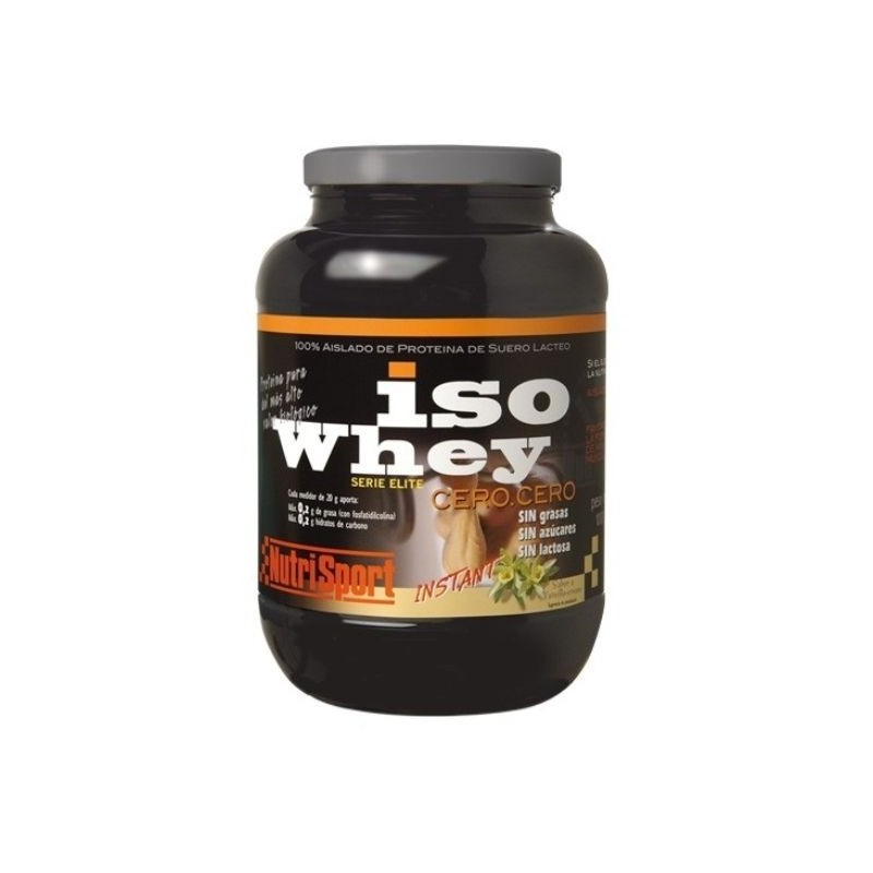 Comprar online ISO WHEY CERO CHOCOLATE 1 kg de NUTRISPORT