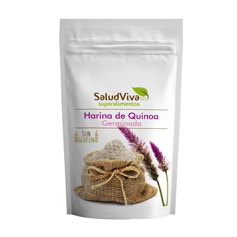 Comprar online HARINA DE QUINOA GERMINADA 250 GRS de SALUD VIVA. Imagen 1