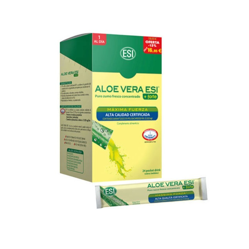 Comprar online ALOE VERA ZUMO+FORTE 24 POCKET DRINK de TREPATDIET