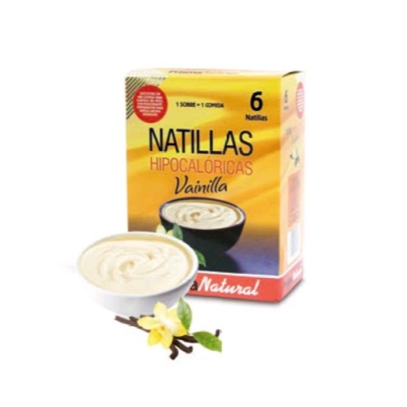 Comprar online NATILLA DE VAINILLA CAJA 6 SOBRES DE 50 gr de PRISMA NATURAL