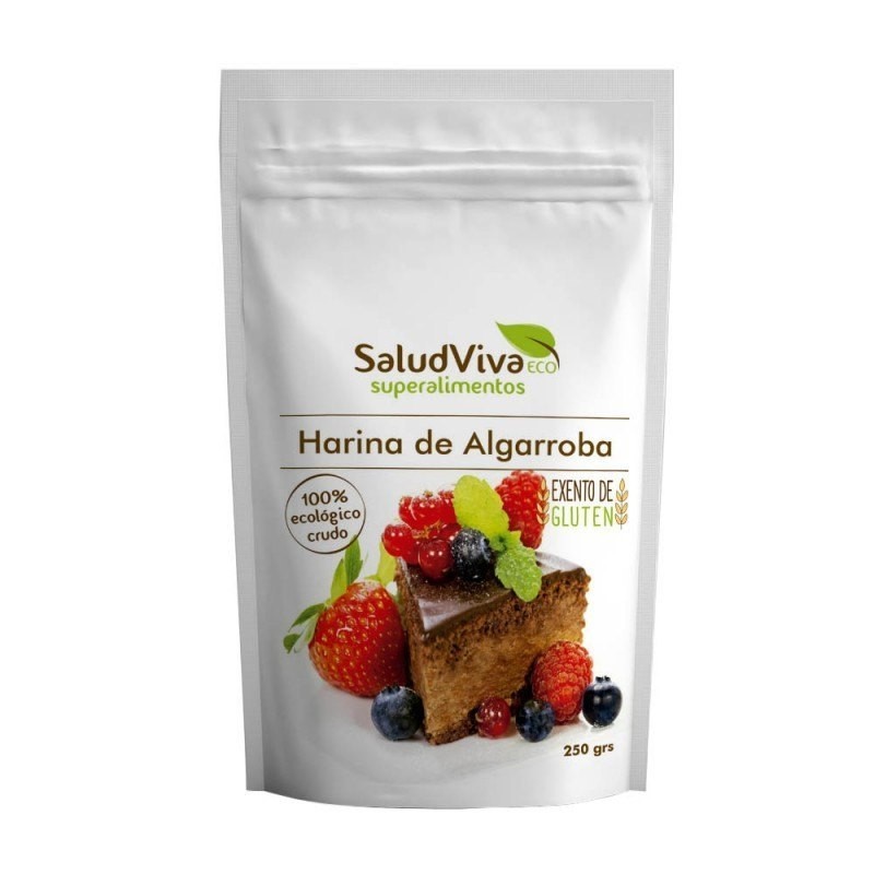 Comprar online HARINA DE ALGARROBA 250 GRS. de SALUD VIVA