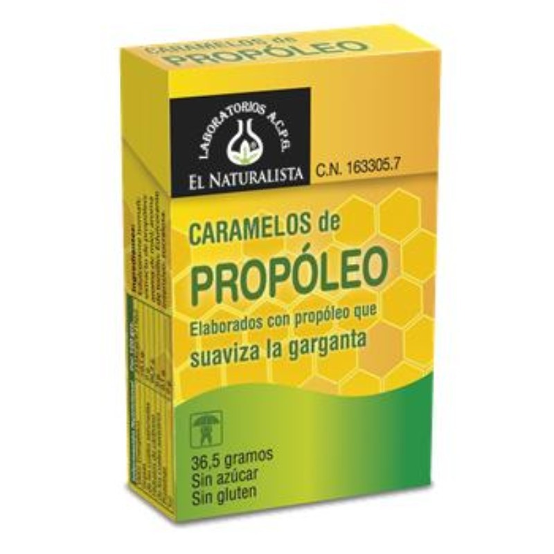 Comprar online CARAMELOS PROPOLEO 20 Uds de EL NATURALISTA