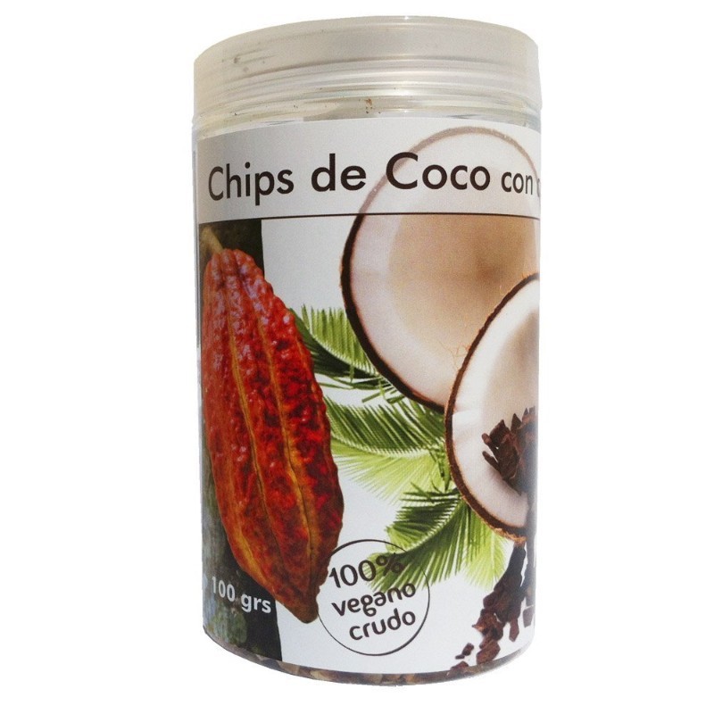 Comprar online CHIPS DE COCO CON CACAO 100 GRS. de SALUD VIVA. Imagen 1