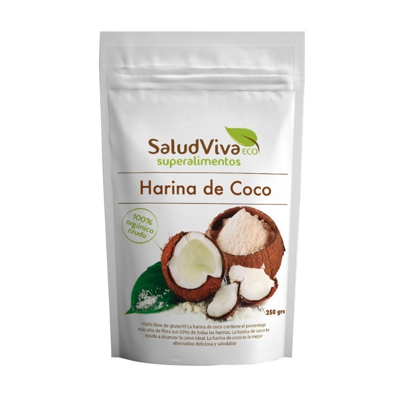 Comprar online HARINA DE COCO 1 KG. ECO de SALUD VIVA. Imagen 1