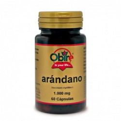 Comprar online ARANDANO 1000 mg 60 Caps de OBIRE. Imagen 1
