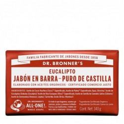 Comprar online JABON EN BARRA EUCALIPTO 140G de DR BRONNERS. Imagen 1