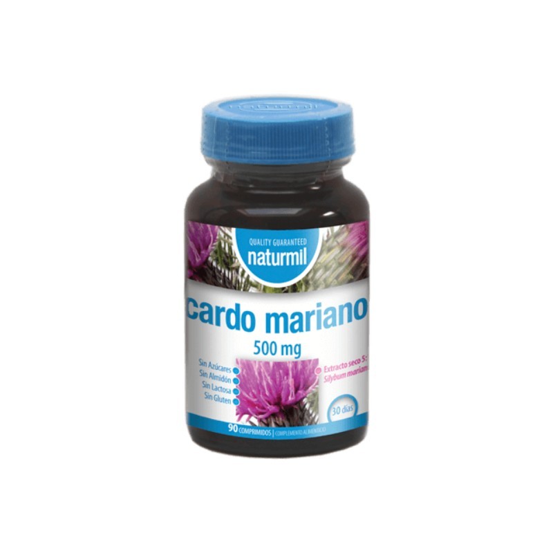Comprar online CARDO MARIANO 500 mg 90 Comp de NATURMIL