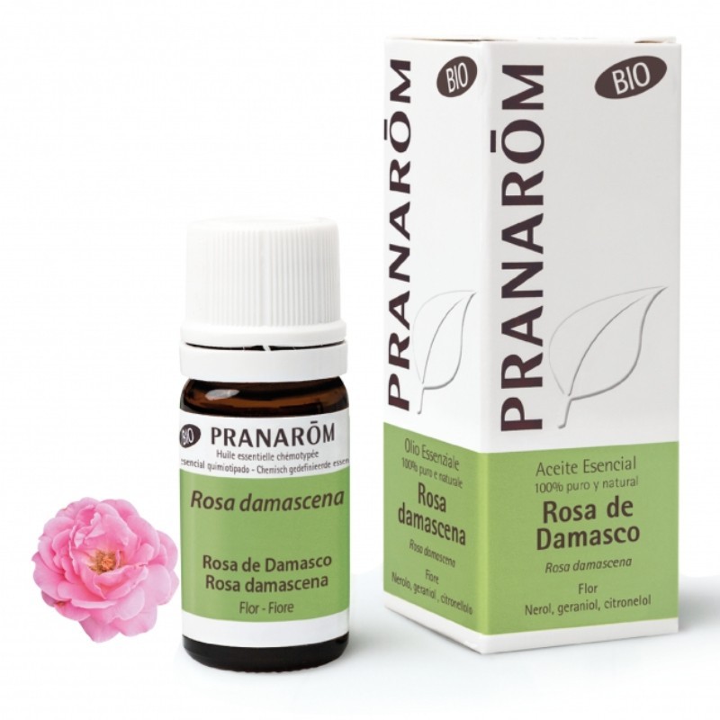 Comprar online ROSA DE DAMASCO FLOR BIO ECO* 5 ML de PRANAROM