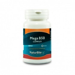 Comprar online MEGA B50 COMPLEX 60 Tabs de NATURBITE. Imagen 1
