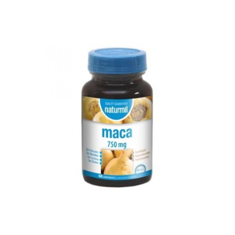Comprar online MACA 750 mg 60 Comp de NATURMIL