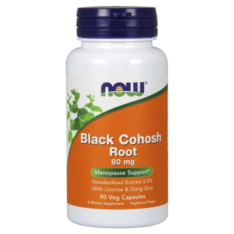 Comprar online BLACK COHOSH 80 mg 90 Caps de NOW