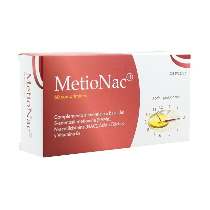 Comprar online METIONAC 60 COMPRIMIDOS de MARGAN BIOTECH