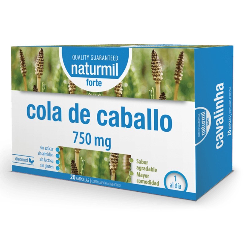Comprar online COLA DE CABALLO FORTE 20 Ampollas de NATURMIL