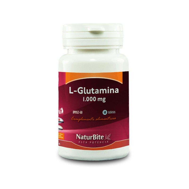 Comprar online L-GLUTAMINA 1000 mg 60 Caps de NATURBITE