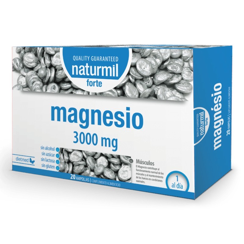 Comprar online MAGNESIO FORTE 20 X 15 Ampollas de NATURMIL