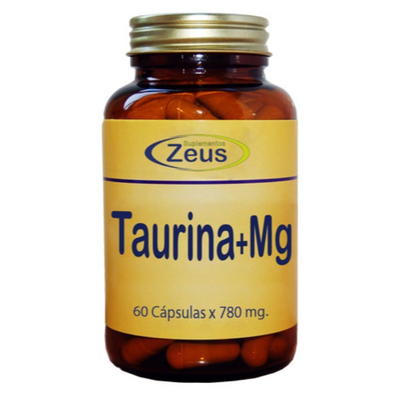 Comprar online L-TAURINA + MAGNESIO 780 mg 60 Caps de ZEUS