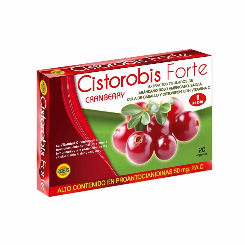 Comprar online CISTI ROBIS 600 mg 20 Capsulas de ROBIS