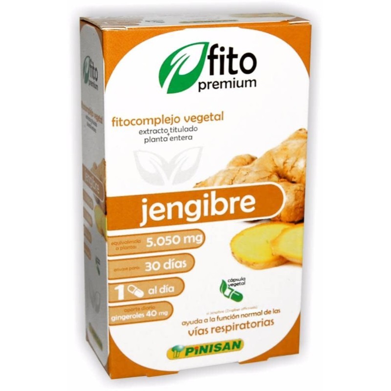 Comprar online FITOPREMIUM JENGIBRE 30 Caps de PINISAN