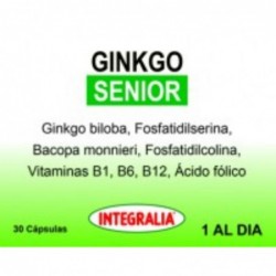 Comprar online GINKGO SENIOR 30 CAPSULAS de INTEGRALIA. Imagen 1