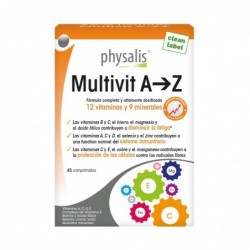 Comprar online MULTIVIT A Z 45 Comp de PHYSALIS. Imagen 1