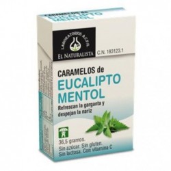 Comprar online CARAMELOS EUCALIPTO - MENTOL EXP 20 Unidades de EL NATURALISTA. Imagen 1