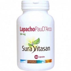 Comprar online LAPACHO PAU DARCO 500 mg 100 Caps de SURA VITASAN. Imagen 1