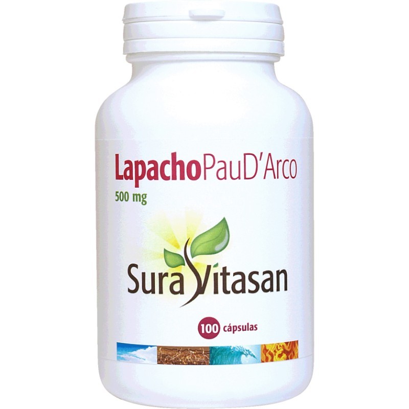 Comprar online LAPACHO PAU DARCO 500 mg 100 Caps de SURA VITASAN