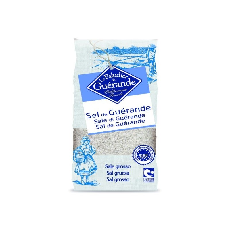 Comprar online SAL MARINA GRUESA GRIS DE4 GUERANDE 1 kg de LE PALUDIER SAL GUÉRANDE