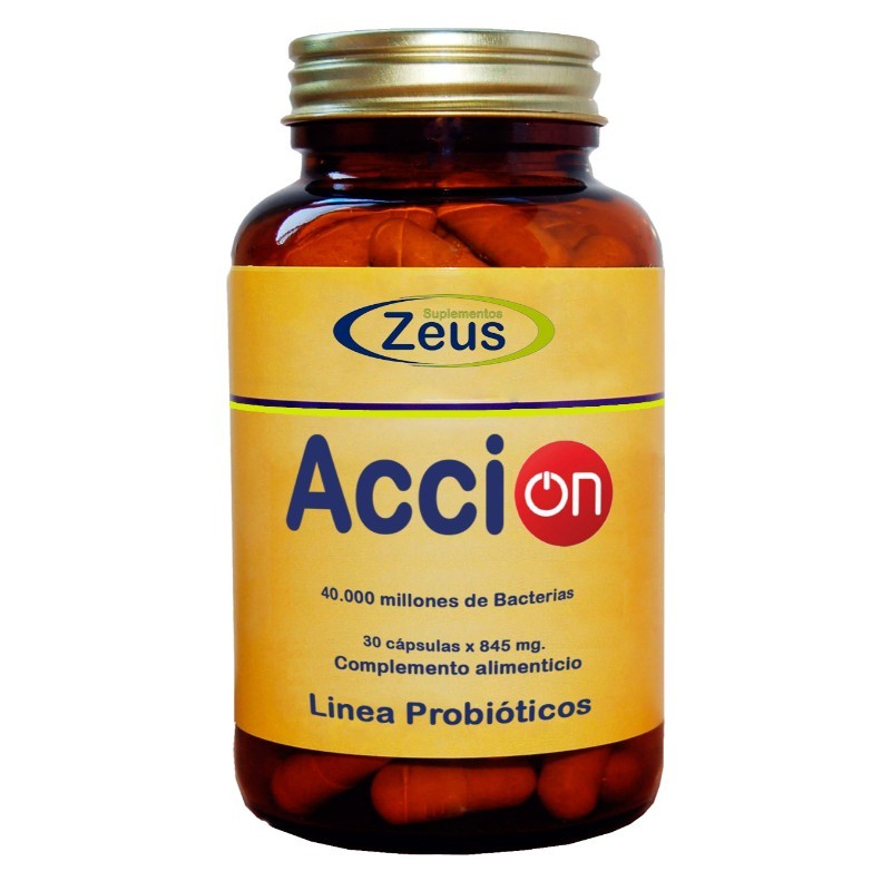 Comprar online ACCION 845 mg x 30 Caps de ZEUS