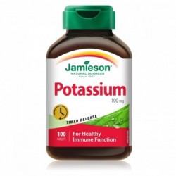 Comprar online POTASSIUM 100MG TR 100 Comprimidos de JAMIESON. Imagen 1
