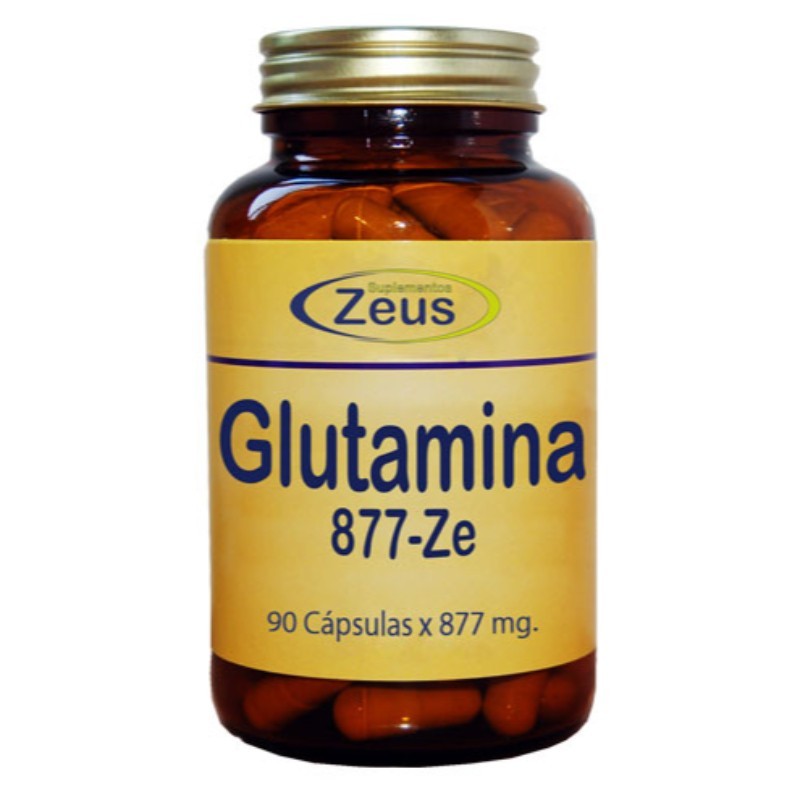 Comprar online L- GLUTAMINA-Ze 877 (90 Caps x 750 mg) de ZEUS