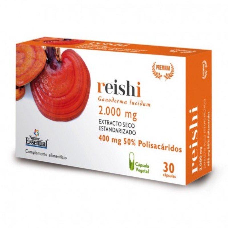 Comprar online REISHI 2000 mg EXT SECO 30 Vcaps BLISTER de NATURE ESSENTIAL