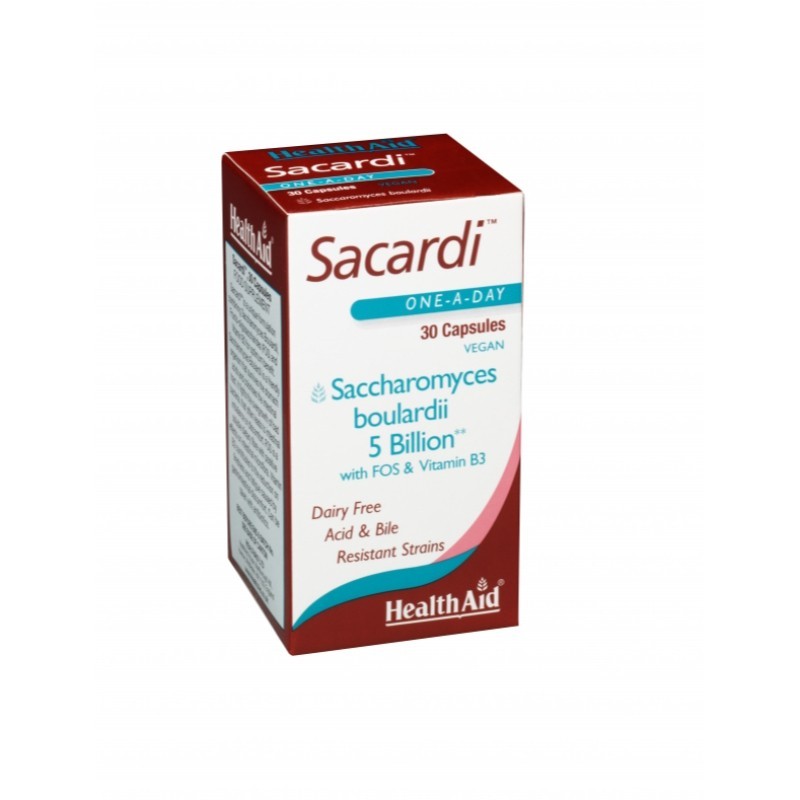 Comprar online SACARDIÍ 30 Vcaps de HEALTH AID