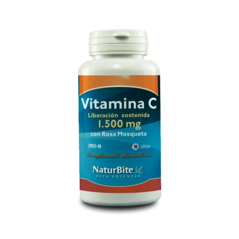 Comprar online VITAMINA C 1500 mg 90 Tabletas de NATURBITE