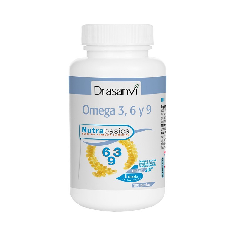 Comprar online OMEGA 3-6-9 1000 mg  BOTE 100 Perlas NUTRABASICOS de DRASANVI