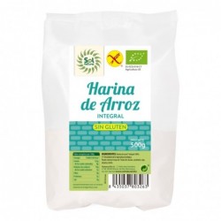 Comprar online HARINA DE ARROZ INTEGRAL SIN GLUTEN BIO 500 g de SOLNATURAL. Imagen 1