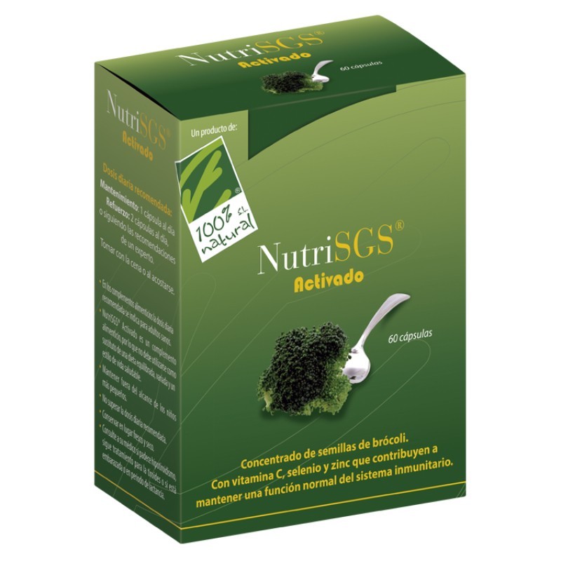 Comprar online NUTRI SGS 60 Vcaps de CIEN X CIEN NATURAL