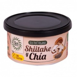 Comprar online PATE SHIITAKE Y CHIA BIO 125 g de SOLNATURAL. Imagen 1