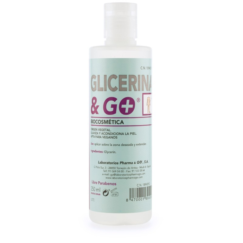 Comprar online GLICERINA PURA & GO 250 ML de PHARMA&GO