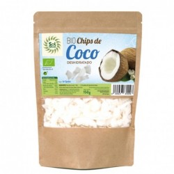 Comprar online CHIPS DE COCO BIO SRI LANKA BOLSA 150 g de SOLNATURAL. Imagen 1