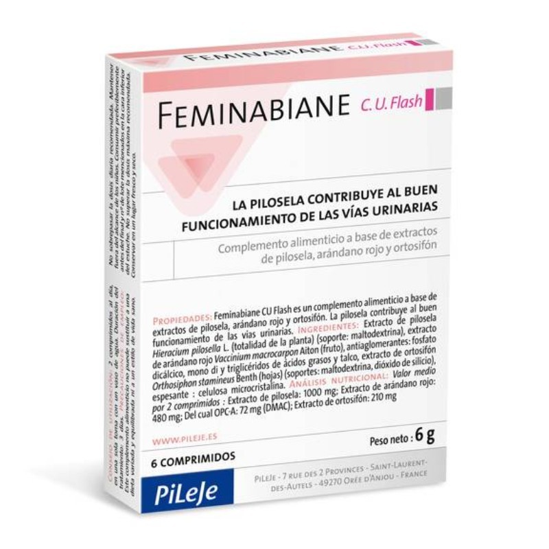 Comprar online FEMINABIANE C.U. FLASH 20 Comp de PILEJE