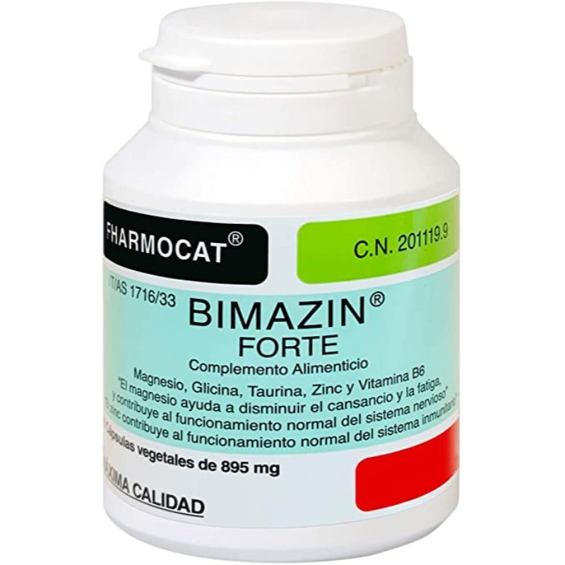 Comprar online BIMAZIN FORTE 895 mg 90 Vcaps de FHARMOCAT