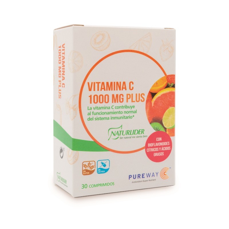 Comprar online VITAMINA C 1000 mg PLUS  30 comp de NATURLIDER