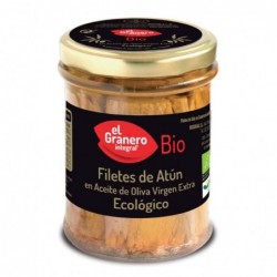 Comprar online FILETES DE ATUN BIO 195 gr de EL GRANERO INTEGRAL. Imagen 1