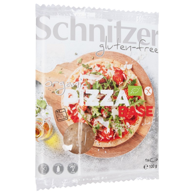 Comprar online BASE PIZZA S/G SCHNITZER 100 G de SCHNITZER
