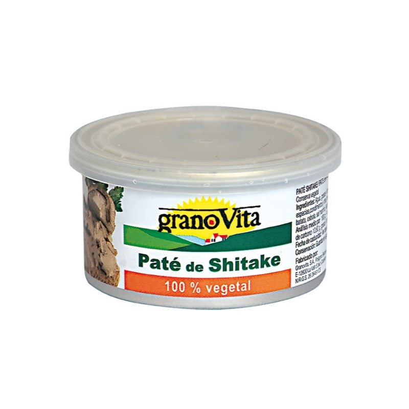 Comprar online PATE VEGETAL DE SHIITAKE 125 gr de GRANOVITA