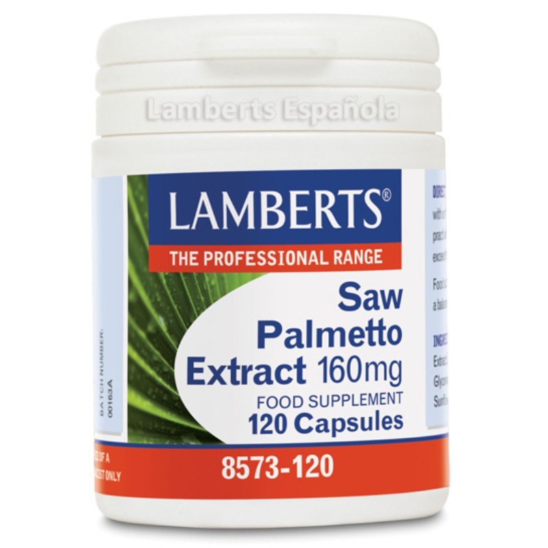 Comprar online SAW PALMETTO EXTRACTO 160mg 60 Tab de LAMBERTS