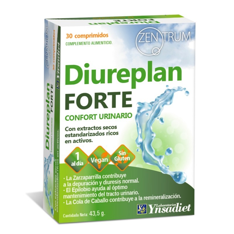 Comprar online ZENTRUM DIUREPLAN FORTE 30 COMPR. de YNSADIET