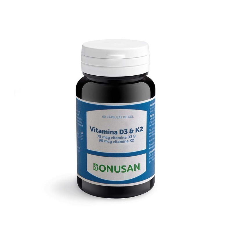 Comprar online VITAMINA D3 & K2 60 Cap de BONUSAN